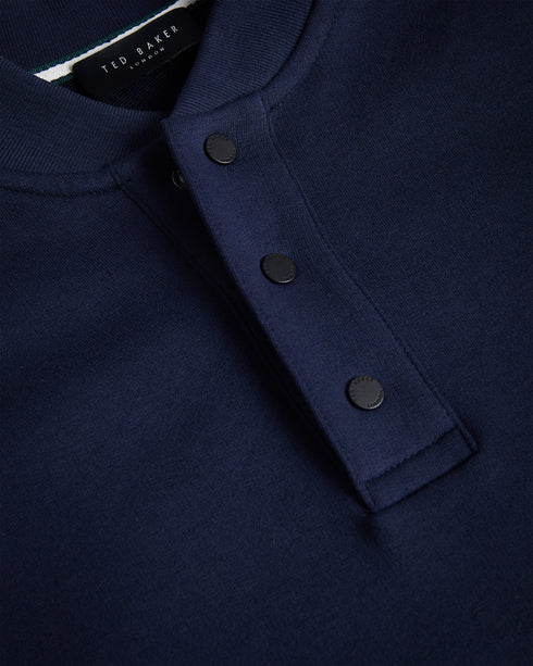BREENGE-Tops-LS Button Through Sweatshirt- Ted Baker Romania